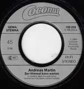 7inch Vinyl Single - Andreas Martin - Der Himmel Kann Warten