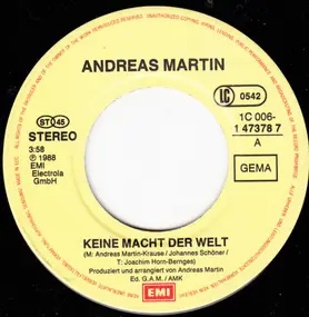 Andreas Martin - Keine Macht Der Welt