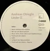 LP - Andreas Obieglo - Lieder II - Signed, Gatefold