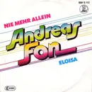 7inch Vinyl Single - Andreas Fon - Nie Mehr allein / Eloisa