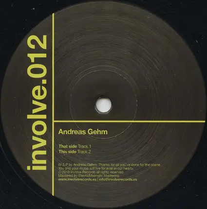 Andreas Gehm - Untitled