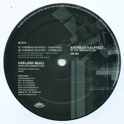 Andreas Kauffelt - In The Dungeon EP