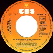 7inch Vinyl Single - Andreas Vollenweider - The Woman And The Stone (Edited Version)