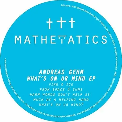 Andreas Gehm - Whats On Your Mind Ep