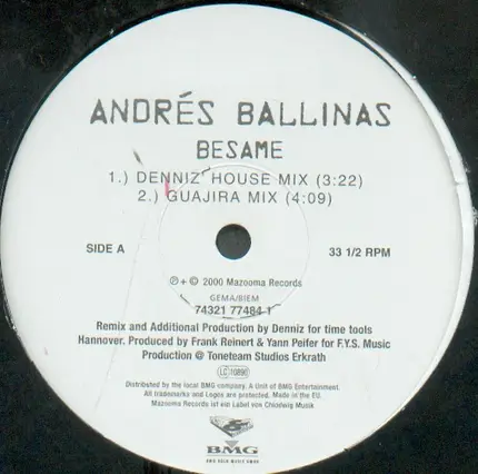Andrés Ballinas - Besame