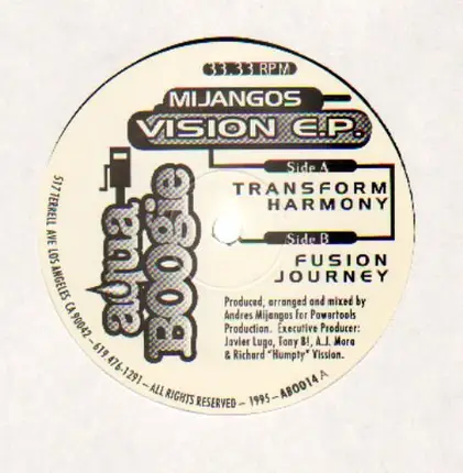 Andres Mijangos - Vision EP