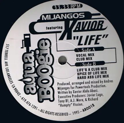 Andres Mijangos, Xavior - Life