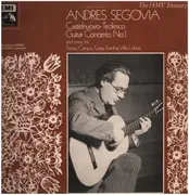 LP - Andrés Segovia - Castelnuovo-Tedesco Guitar Concerto No. 1