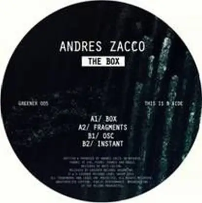 Andres Zacco - The Box