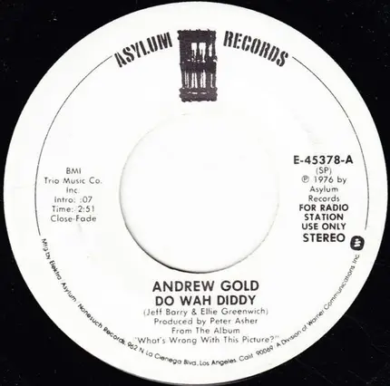 Andrew Gold - Do Wah Diddy