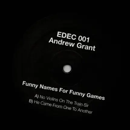 Andrew Grant - Funny Names For Funny Games