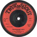 7inch Vinyl Single - Andrew Hayward And Panic Button - Telephone Box - Red Injection Moulded Labels