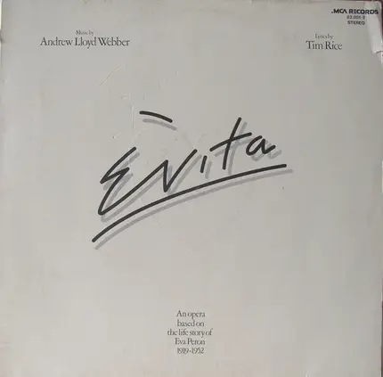 Andrew Lloyd Webber , Tim Rice - Evita