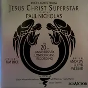 CD - Andrew Lloyd Webber And Tim Rice - Jesus Christ Superstar - Highlights From The 20th Anniversary London Cast Recording