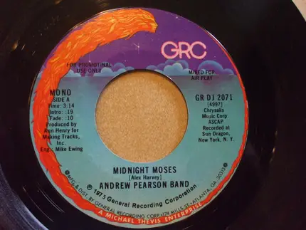 Andrew Pearson Band - Midnight Moses