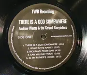 LP - Andrew Wartts And The Gospel Storytellers - There Is A God Somewhere - LTD ED