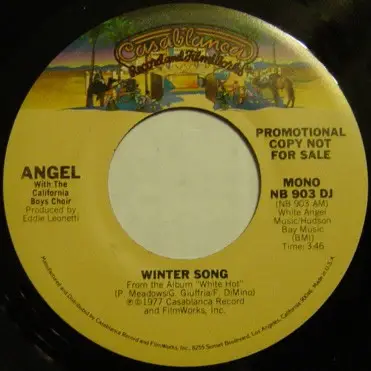 Angel With The California Boys' Choir - Winter Song