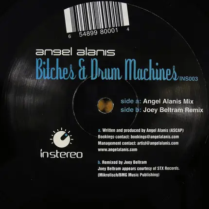 Angel Alanis - Bitches & Drum Machines