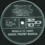 LP - Angel 'Pato' Garcia - Mensaje De Tango