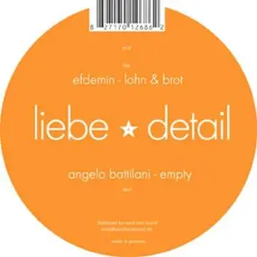 Efdemin - Empty / Lohn & Brot