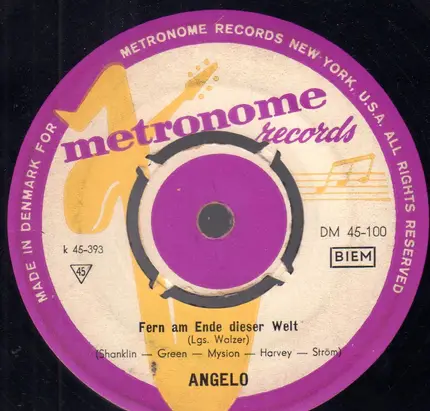 Angelo - Magisch, Magisch/ Fern Am Ende Dieser Welt