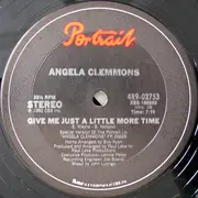 12'' - Angela Clemmons - Give Me Just A Little More Time