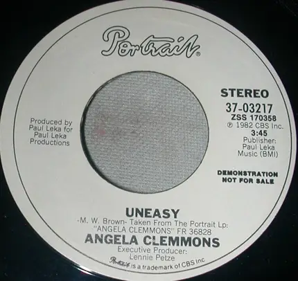 Angela Clemmons - Uneasy