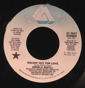 Angela Bofill - Holdin' Out For Love