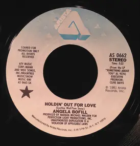 Angela Bofill - Holdin' Out For Love