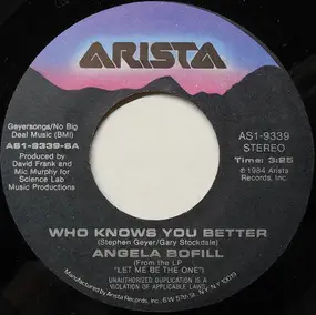 Angela Bofill - Who Knows You Better