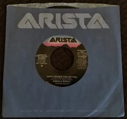Angela Bofill - Who Knows You Better