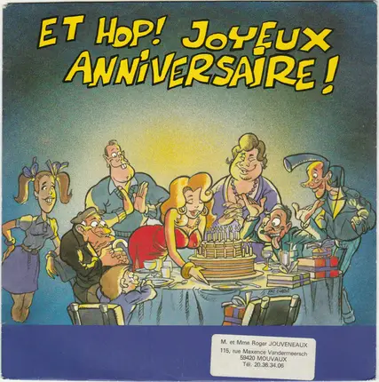 Angela / Geraldine Hunt - Et Hop! Joyeux Anniversaire / A Hop! Happy Birthday To You
