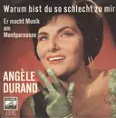 7inch Vinyl Single - Angèle Durand - Warum Bist Du So Schlecht Zu Mir - company sleeve