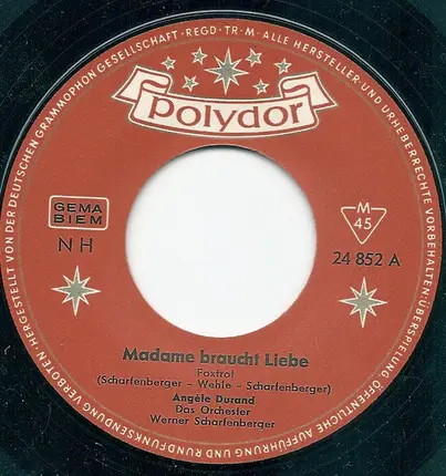 Angèle Durand - Madame