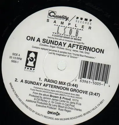 Angelica - Angel Baby / On A Sunday Afternoon