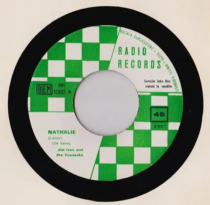 Angelica / Jim Ivan And The Cossacks - Con Il Mare Dentro Agli Occhi / Nathalie