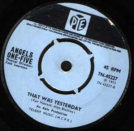 Angels One-Five - Toody