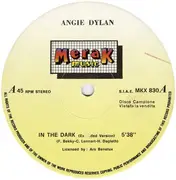 12inch Vinyl Single - Angie Dylan - In The Dark