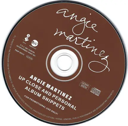 Angie Martinez - Up Close And Personal Album Snippets