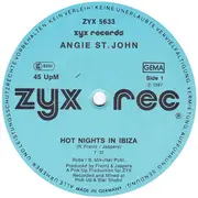 12inch Vinyl Single - Angie St. John - Hot Nights In Ibiza