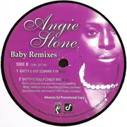 12inch Vinyl Single - Angie Stone - Baby (Remixes) - Promo