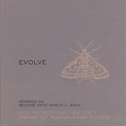 Ani DiFranco - Evolve