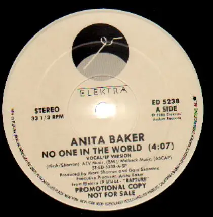 Anita Baker - No One In The World