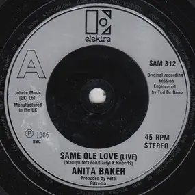 Anita Baker - Same Ole Love (Live)