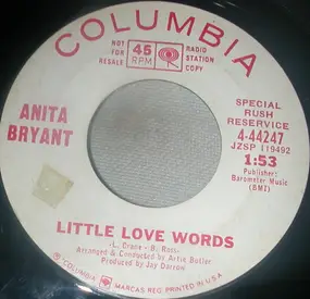 anita bryant - Little Love Words