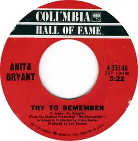 anita bryant - Try To Remember