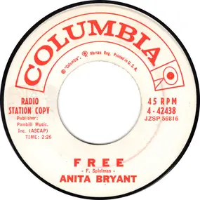 anita bryant - Free / One More Time With Billy