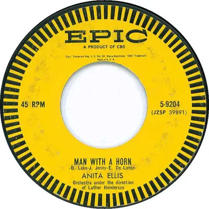 Anita Ellis - Man With A Horn / Forbidden Fruit