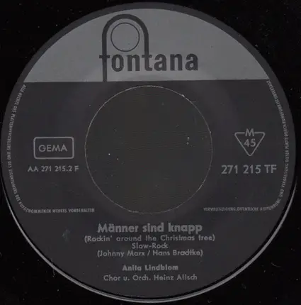 Anita Lindblom - Du Kannst So Wunderbar Lügen / Männer Sind Knapp