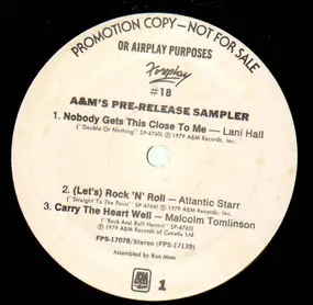 Lani Hall - A&M' Pre-release Sampler